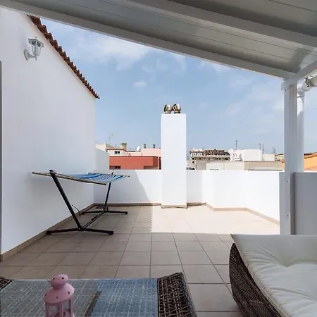 F&M Penthouse With Terrace Near Airport And Beaches Apartment Telde